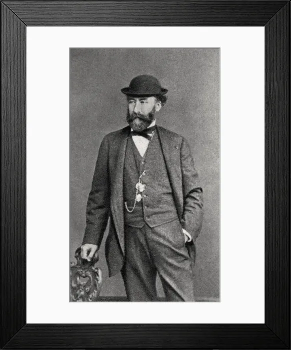 Framed Print : Octave Feuillet, French novelist and dramatist, 1872 Framed Print : Octave Feuillet, French novelist and dramatist, 1872
