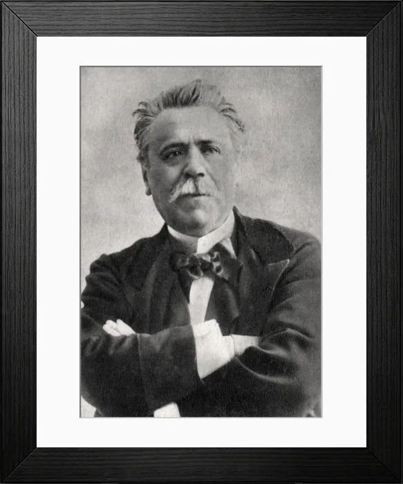 Framed Print : Henry Becque, French dramatist, 1899 Framed Print : Henry Becque, French dramatist, 1899
