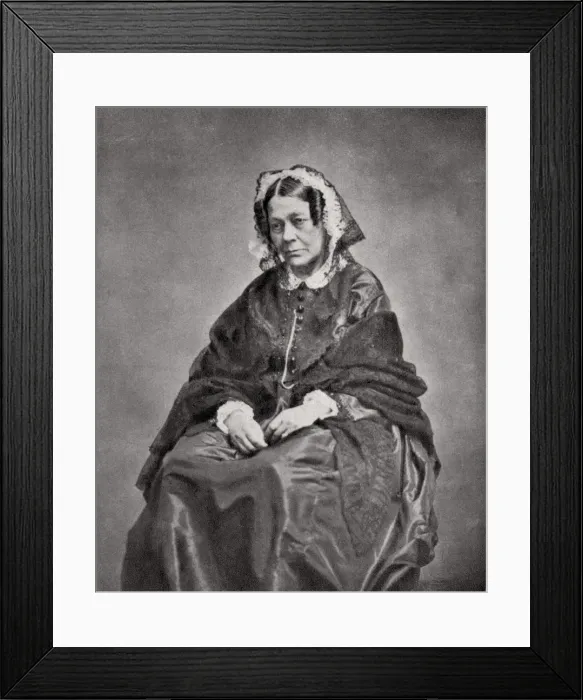 Framed Print : Comtesse de Segur, Russian-born French author, 1860 Framed Print : Comtesse de Segur, Russian-born French author, 1860