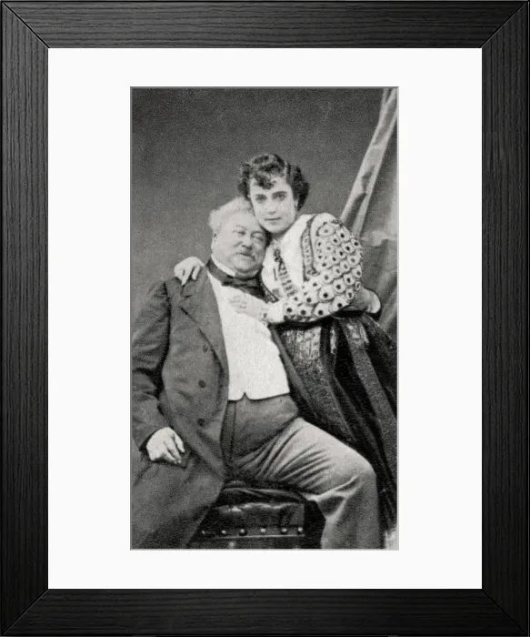 Framed Print : Alexandre Dumas, the Elder, French novelist and playwright, c1865 Framed Print : Alexandre Dumas, the Elder, French novelist and playwright, c1865