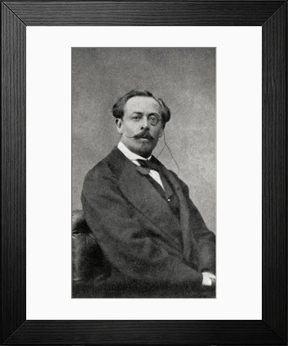 Framed Print : Aurelien Scholl, French author and journalist, 1868 Framed Print : Aurelien Scholl, French author and journalist, 1868