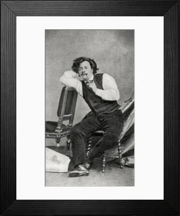 Framed Print : Andre Gill, French caricaturist, 1868 Framed Print : Andre Gill, French caricaturist, 1868