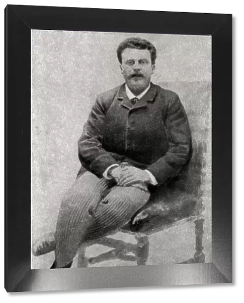 Guy de Maupassant, French author, 1890