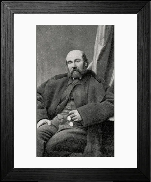 Framed Print : Paul Feval the Elder, French novelist and dramatist, 1868 Framed Print : Paul Feval the Elder, French novelist and dramatist, 1868