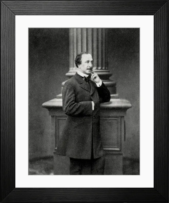 Framed Print : Lucien Anatole Prevost-Paradol, French journalist and essayist, 1860 Framed Print : Lucien Anatole Prevost-Paradol, French journalist and essayist, 1860