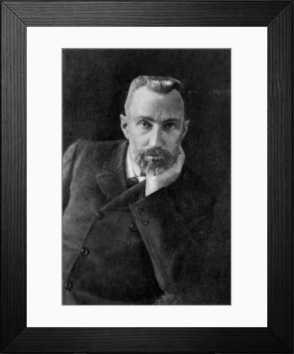 Framed Print : Pierre Curie, French chemist and physicist, 1899 Framed Print : Pierre Curie, French chemist and physicist, 1899