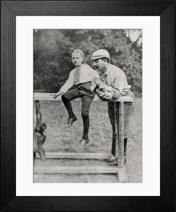 Framed Print : Lucien Guitry, French actor, 1895 Framed Print : Lucien Guitry, French actor, 1895