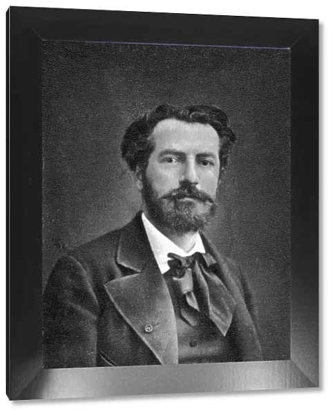 Frederic Bartholdi, French sculptor, 1880