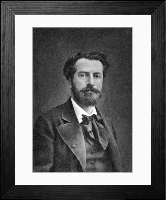 Framed Print : Frederic Bartholdi, French sculptor, 1880 Framed Print : Frederic Bartholdi, French sculptor, 1880