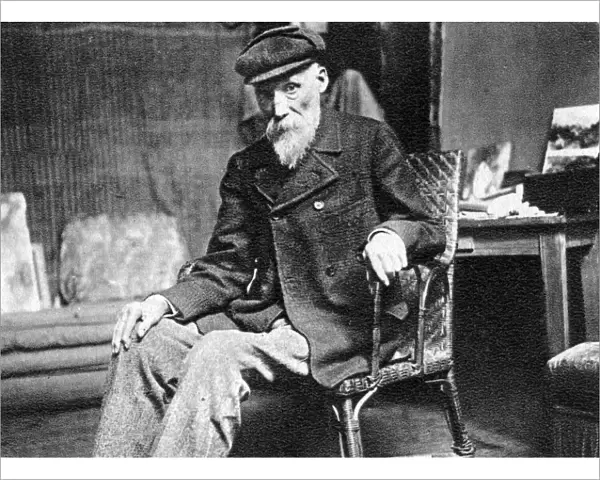 Pierre-Auguste Renoir, French artist, 1917