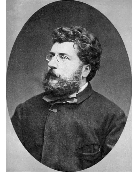 Georges Bizet, French composer, 1874