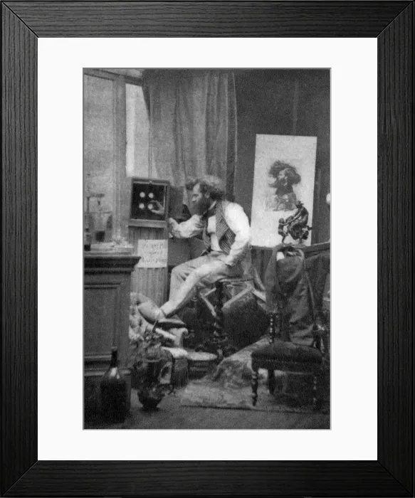 Framed Print : Pierre Petit, French photographer, 1891 Framed Print : Pierre Petit, French photographer, 1891