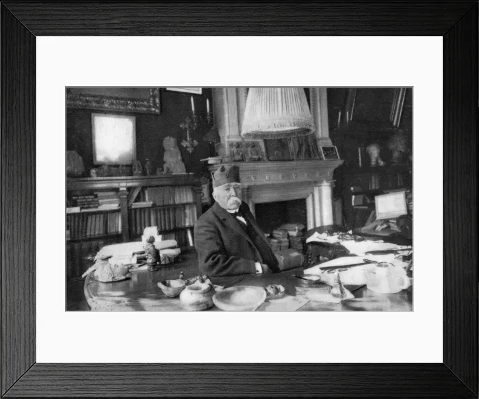 Framed Print : Georges Clemenceau, French statesman, 1925 Framed Print : Georges Clemenceau, French statesman, 1925