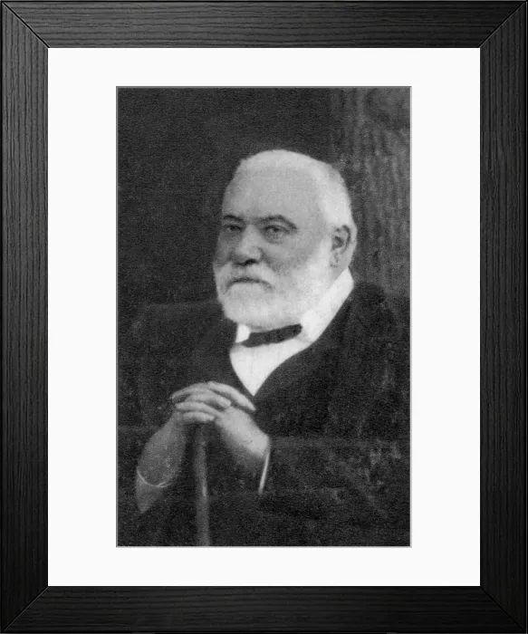 Framed Print : Francisque Sarcey, French journalist and drama critic, late 19th century Framed Print : Francisque Sarcey, French journalist and drama critic, late 19th century