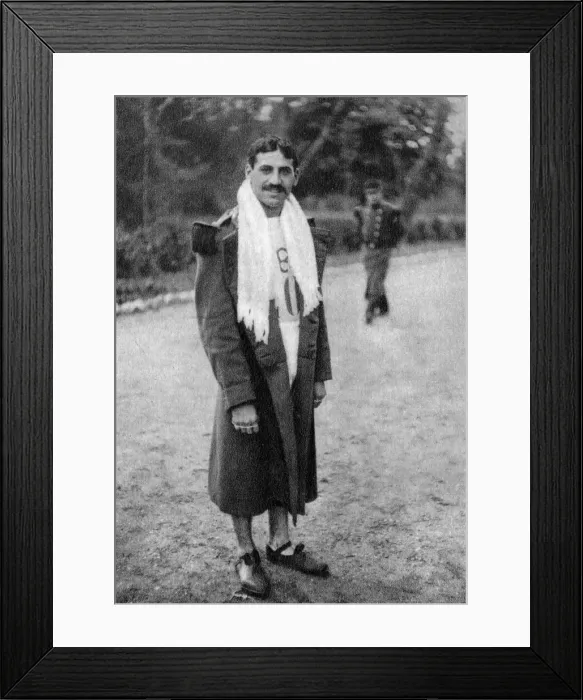 Framed Print : Jean Bouin, French soldier and athlete, 1912 Framed Print : Jean Bouin, French soldier and athlete, 1912