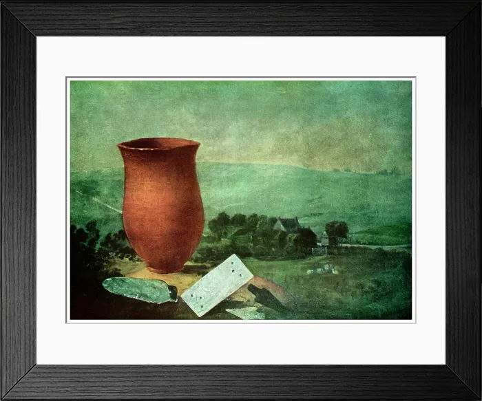 Framed Print : Finds from a Breaker barrow, 1814 (1956)