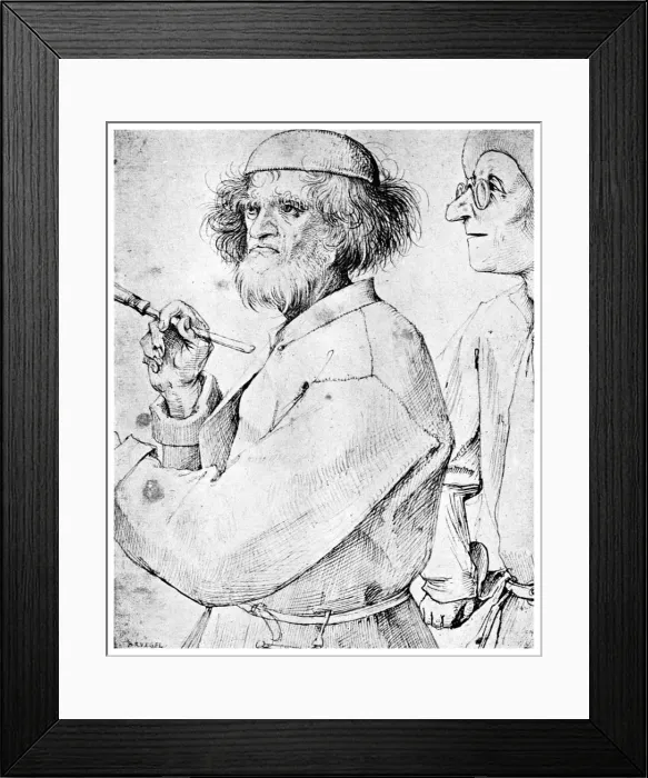 Framed Print : The Painter and the Connoisseur, c1565 (1956) Framed Print : The Painter and the Connoisseur, c1565 (1956)