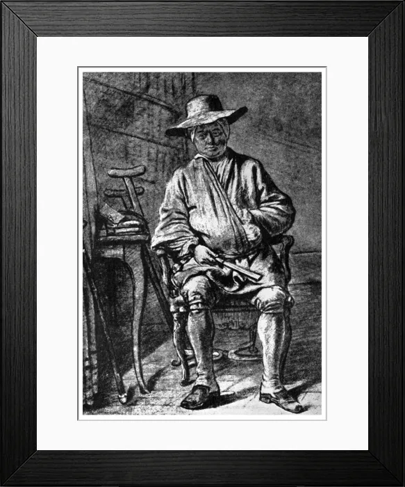 Framed Print : Jean-Simeon Chardin, French artist, 18th century (1956) Framed Print : Jean-Simeon Chardin, French artist, 18th century (1956)