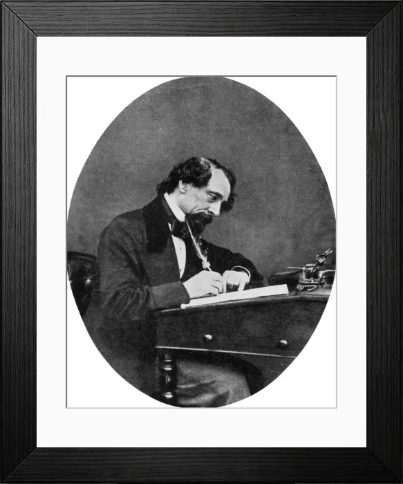 Framed Print : Charles Dickens, British novelist, 19th century (1956) Framed Print : Charles Dickens, British novelist, 19th century (1956)