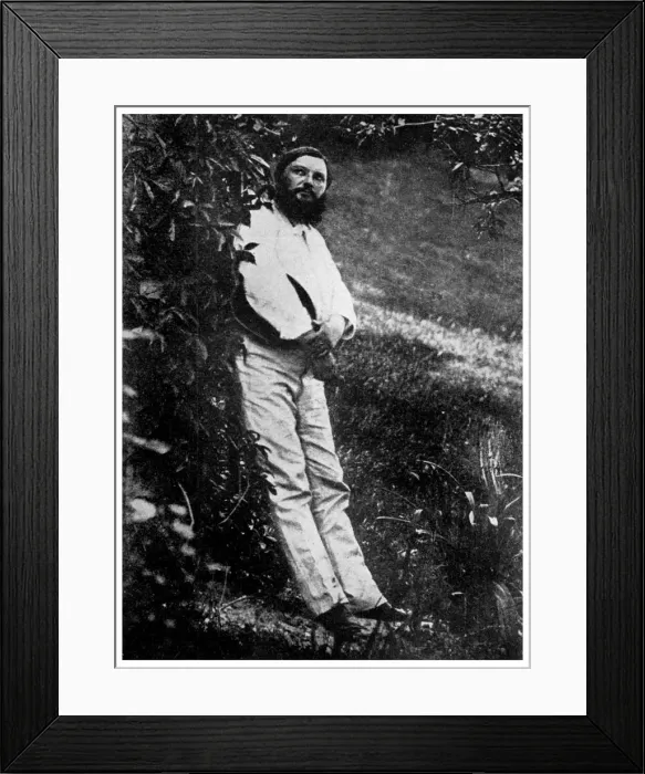 Framed Print : Gustave Courbet, French artist, 19th century (1956) Framed Print : Gustave Courbet, French artist, 19th century (1956)