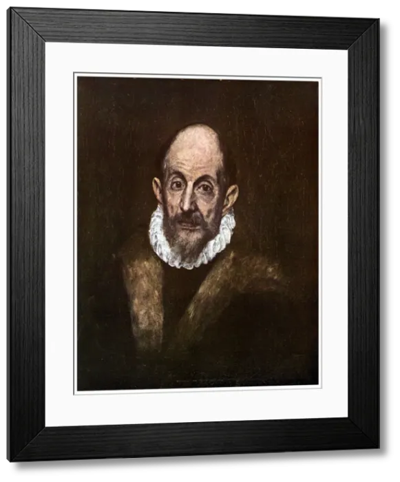 Framed Print : El Greco, Greek painter active in Spain, c1604 (1956) Framed Print : El Greco, Greek painter active in Spain, c1604 (1956)