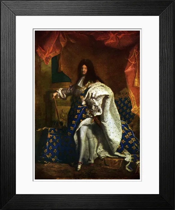 Framed Print : Louis XIV, King of France, 1701 (1956) Framed Print : Louis XIV, King of France, 1701 (1956)