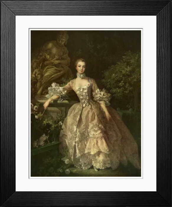 Framed Print : Marquise de Pompadour, 1759 (1956) Framed Print : Marquise de Pompadour, 1759 (1956)