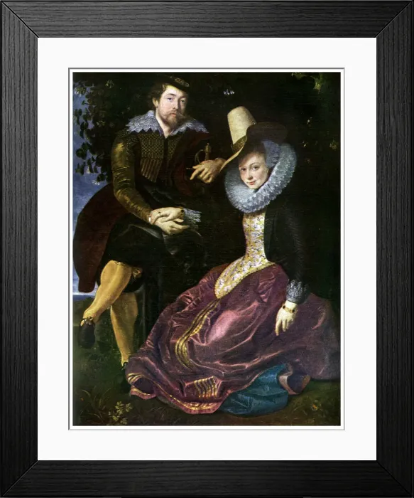 Framed Print : Peter Paul Rubens, Flemish Baroque artist, 1609 (1956) Framed Print : Peter Paul Rubens, Flemish Baroque artist, 1609 (1956)