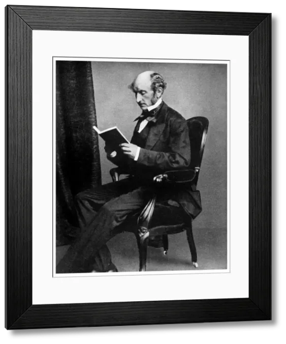 Framed Print : John Stuart Mill, British philosopher and social reformer, 19th century (1956) Framed Print : John Stuart Mill, British philosopher and social reformer, 19th century (1956)
