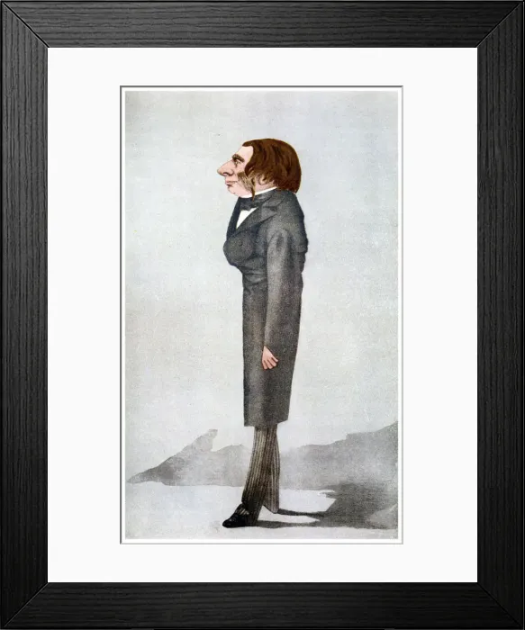 Framed Print : John Ruskin, British artist, poet and critic, 1872 (1956) Framed Print : John Ruskin, British artist, poet and critic, 1872 (1956)