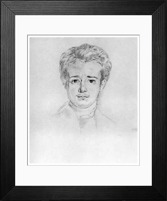 Framed Print : Samuel Palmer, British artist, 19th century (1956) Framed Print : Samuel Palmer, British artist, 19th century (1956)