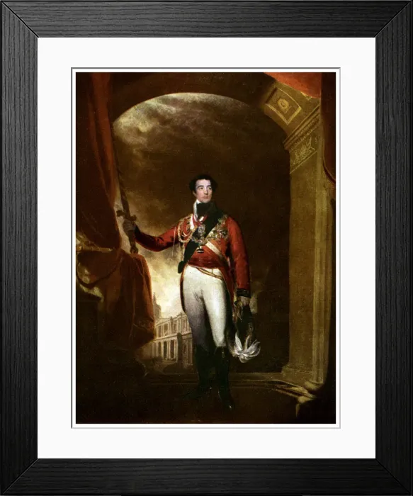 Framed Print : The Duke of Wellington, Irish-born British soldier and statesman, 19th century (1956) Framed Print : The Duke of Wellington, Irish-born British soldier and statesman, 19th century (1956)