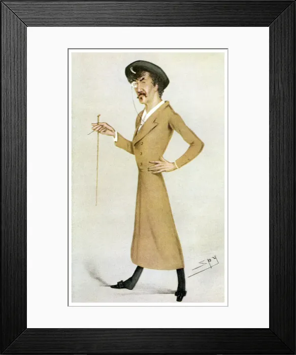 Framed Print : James McNeill Whistler, American-born British artist, 1878 (1956) Framed Print : James McNeill Whistler, American-born British artist, 1878 (1956)