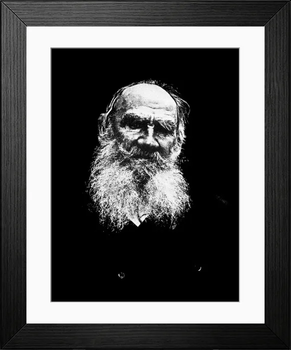Framed Print : Leo Tolstoy, Russian novelist, c1900 (1956) Framed Print : Leo Tolstoy, Russian novelist, c1900 (1956)