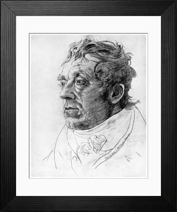 Framed Print : JMW Turner, British artist, 19th century (1956) Framed Print : JMW Turner, British artist, 19th century (1956)
