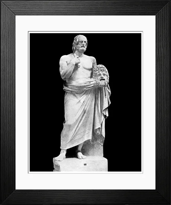 Framed Print : Dramatic unities: Euripides, Greek playwright, 5th century BC (1956) Framed Print : Dramatic unities: Euripides, Greek playwright, 5th century BC (1956)