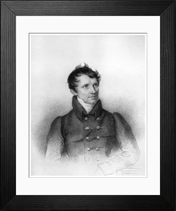 Framed Print : Wide open spaces: James Fenimore Cooper, American author, 19th century (1956) Framed Print : Wide open spaces: James Fenimore Cooper, American author, 19th century (1956)