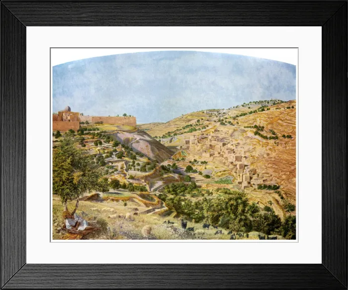 Framed Print : Jerusalem, 1854-1855 (1956) Framed Print : Jerusalem, 1854-1855 (1956)