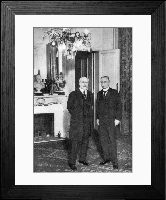 Framed Print : Raymond Poincare, French politician, 1920 Framed Print : Raymond Poincare, French politician, 1920