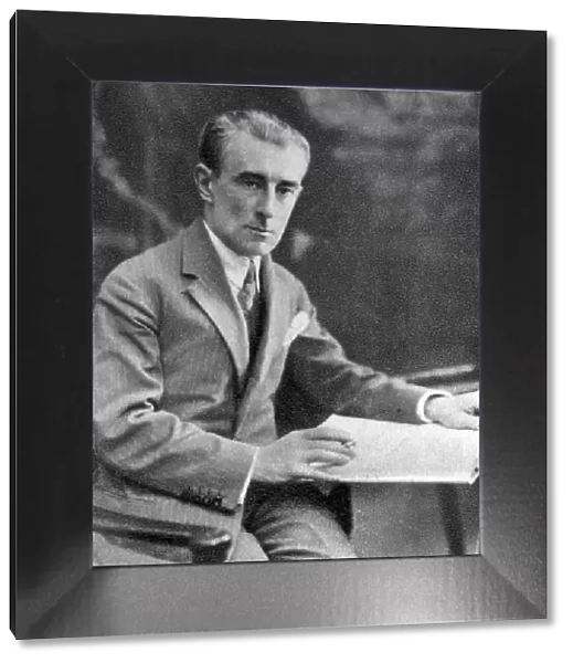 Maurice Ravel, French composer, 1931