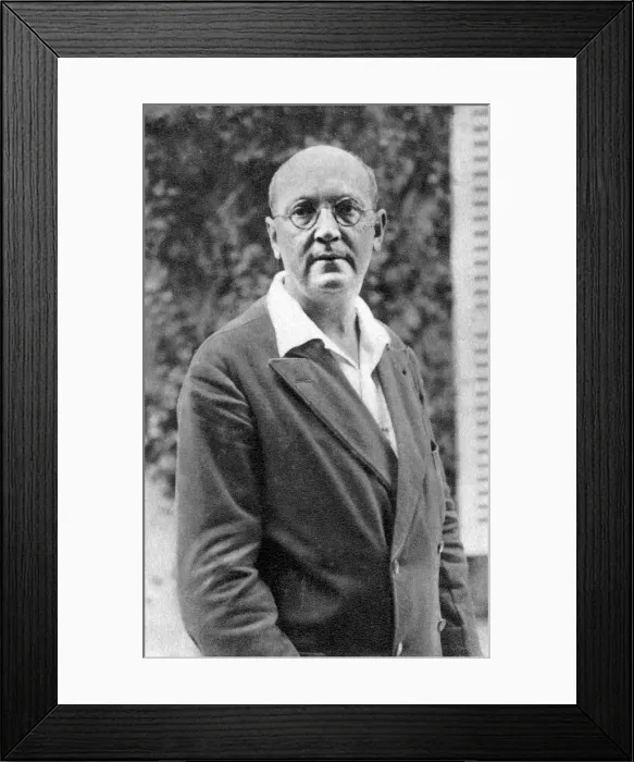Framed Print : Georges Duhamel, French author, 1935 Framed Print : Georges Duhamel, French author, 1935