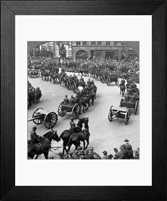 Framed Print : Commemoration of the end of World War I, London, 1919. Artist: Realistic Travels Publishers Framed Print : Commemoration of the end of World War I, London, 1919. Artist: Realistic Travels Publishers