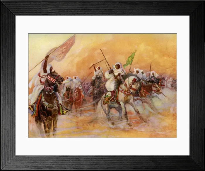 Framed Print : Powder play, Morocco Framed Print : Powder play, Morocco