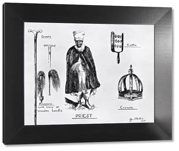 Insignia of priesthood, 1912. Artist: G Schulein