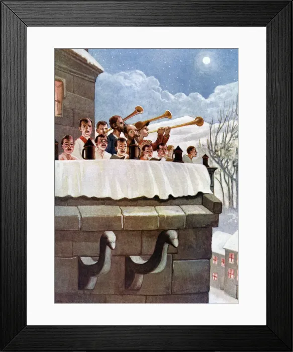 Framed Print : A Christmas hymn, Germany Framed Print : A Christmas hymn, Germany
