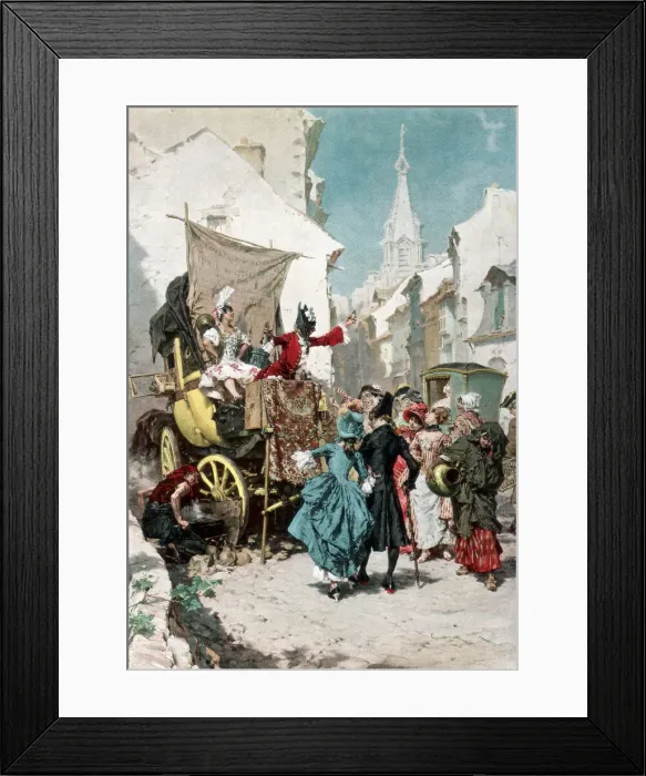 Framed Print : The Charlatan, 1889