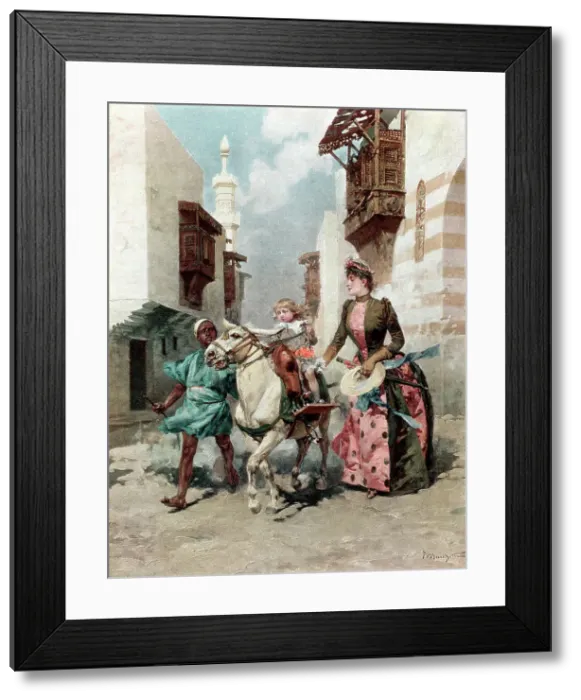 Framed Print : The Egyptian Quarter at the Universal Exposition, Paris, 1889 Framed Print : The Egyptian Quarter at the Universal Exposition, Paris, 1889