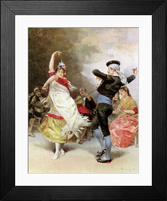 Framed Print : The Gitanas of Granada, 1889 Framed Print : The Gitanas of Granada, 1889