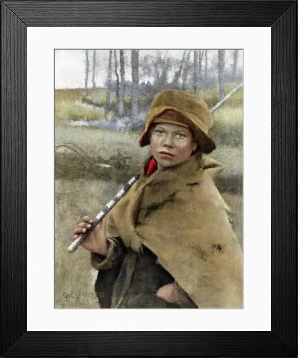 Framed Print : Farmers Boy, 1889 Framed Print : Farmers Boy, 1889