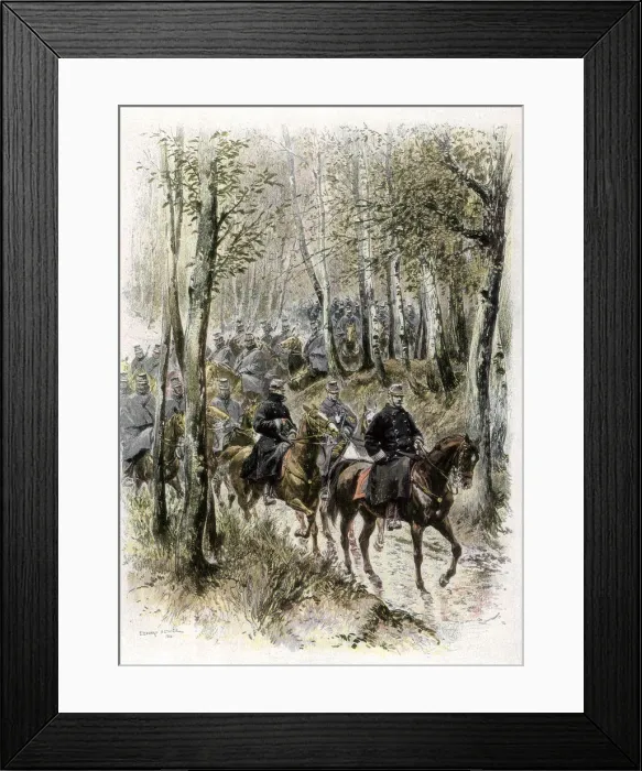 Framed Print : Cavalry, 1889 Framed Print : Cavalry, 1889